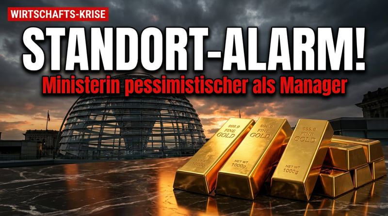 Reiches Realitätsschock: Wenn die Wirtschaftsministerin selbst nicht mehr an den Standort Deutschland glaubt