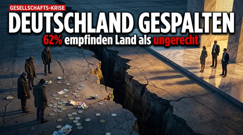 Rekord-Unzufriedenheit: Zwei Drittel der Deutschen empfinden ihr Land als ungerecht