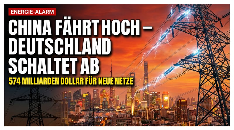Rekordhunger nach Strom: Während China die Netze hochfährt, diskutiert Deutschland über Abschaltungen