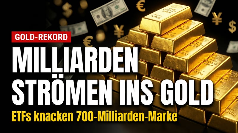 Rekordjagd bei Gold-ETFs: Milliarden strömen ins Edelmetall – und das aus gutem Grund