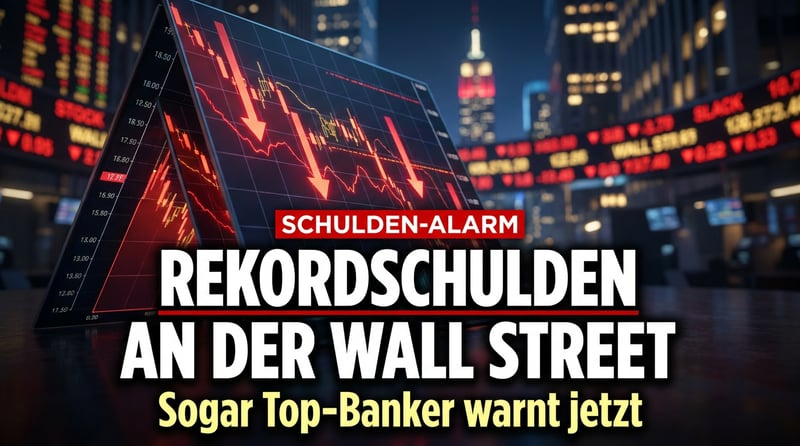 Rekordverschuldung an den Börsen: Wenn selbst der mächtigste Bankchef der Wall Street nervös wird