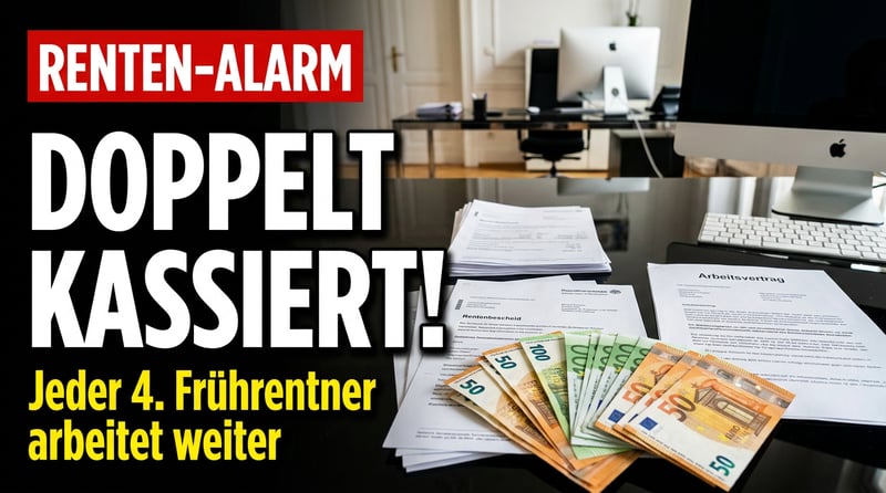 Rente kassieren und trotzdem arbeiten: Wie eine vergiftete Reform die Rentenkasse plündert