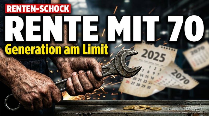 Rente mit 70: Die nächste Zumutung für eine ausgepresste Generation