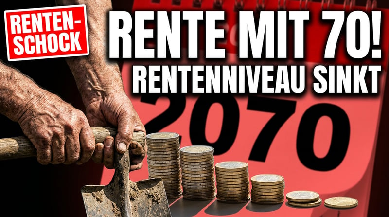 Rente mit 70 und sinkendes Niveau: Wie der Sozialstaat seine fleißigsten Bürger im Stich lässt