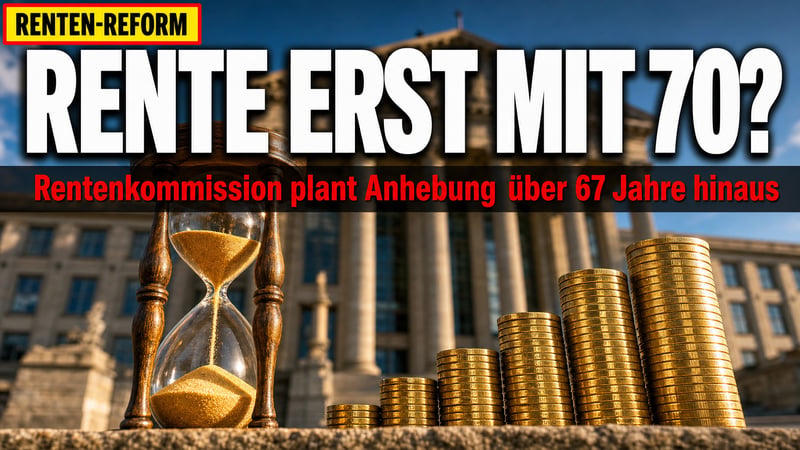 Rente mit 70? Was die neue Formel für Ihren Jahrgang bedeutet