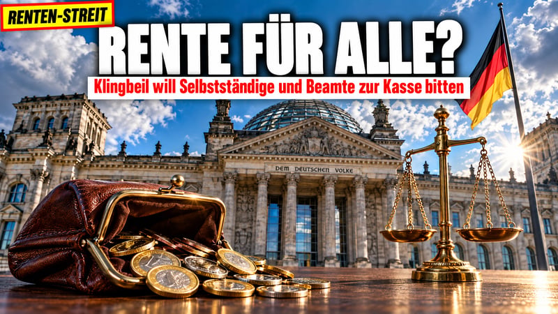 Renten-Hammer: Klingbeil will Selbstständige und Beamte zur Kasse bitten