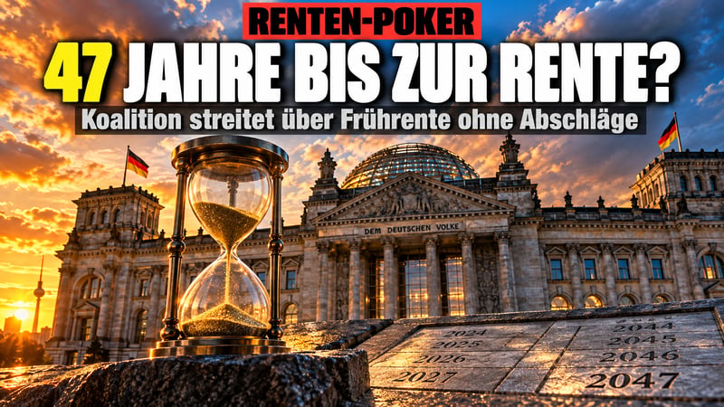 Renten-Poker in Berlin: Abschlagsfrei erst nach 47 Jahren?