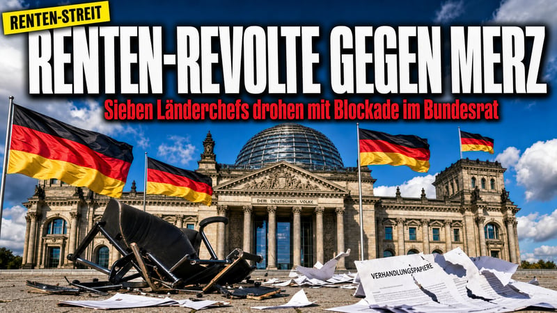 Renten-Revolte gegen Merz: Kommt der Kompromiss noch im August?