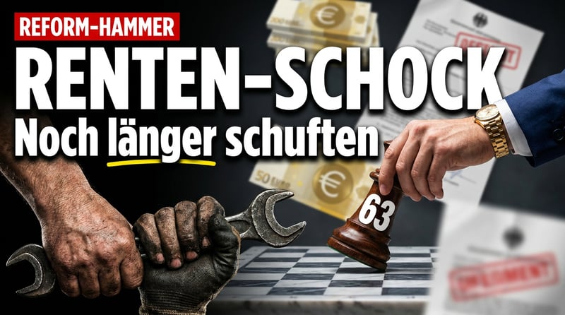 Renten-Rosskur in Sicht: Wenn die „Wirtschaftsweisen“ den Arbeitnehmern noch mehr abverlangen