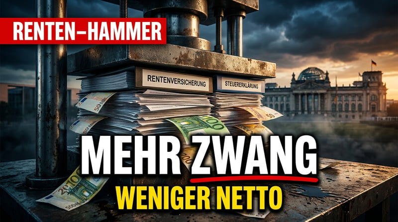 Rentenreform à la Merz: Mehr Zwang, weniger Netto – und ein Schlag ins Gesicht des Mittelstands