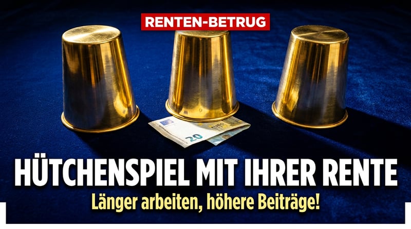 Rentenreform Marke Merz: Das große Hütchenspiel zulasten der Bürger