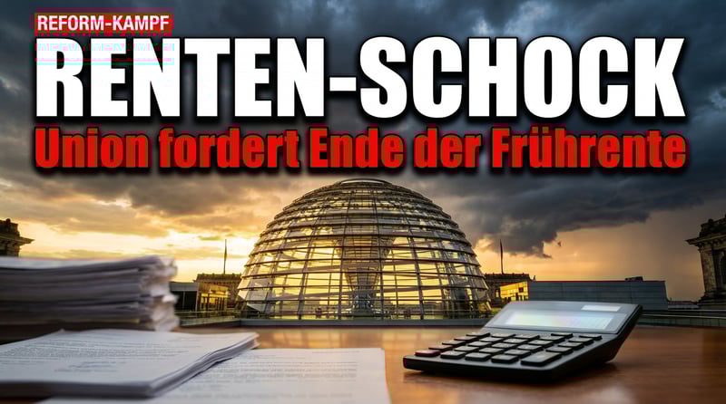 Rentenreform: Union erhöht Druck auf SPD – Frühverrentung soll unattraktiver werden
