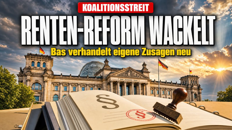 Rentenreform wackelt: Bas kassiert eigene Zusagen wieder ein