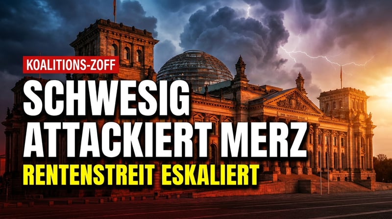 Rentenreform-Zoff in der GroKo: Schwesig geht auf Kanzler Merz los