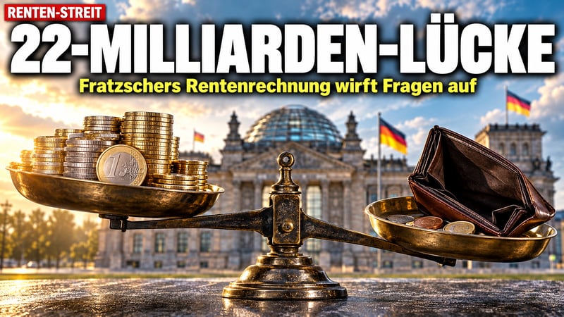Rentenretter Migranten? Die 22-Milliarden-Lücke in Fratzschers Rechnung
