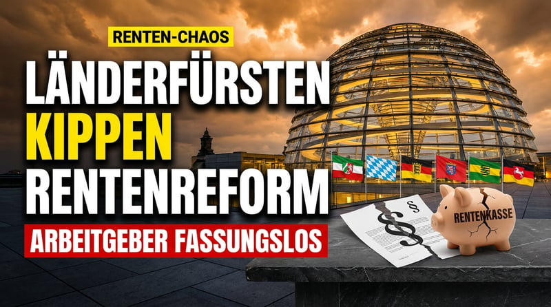 Rentenrevolte der Länderfürsten: Wie sechs Ministerpräsidenten die letzte Reformchance schreddern