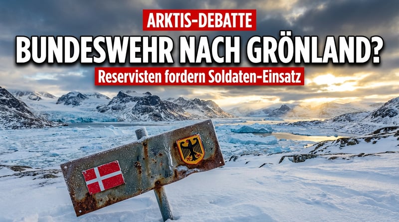 Reservistenverband fordert deutsche Soldaten auf Grönland – ein fragwürdiger Vorstoß
