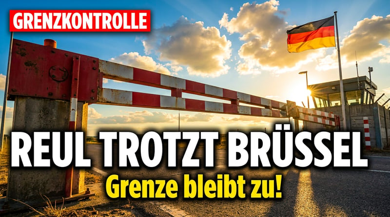 Reul trotzt BrĂĽssel: Wenn endlich jemand die Grenze verteidigt, ruft die EU nach dem Schlagbaum-Abbau