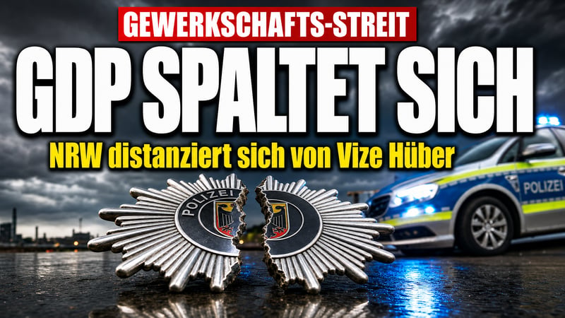 Revolte in der Polizeigewerkschaft: „Juristisch falsch“ – NRW bremst Vize