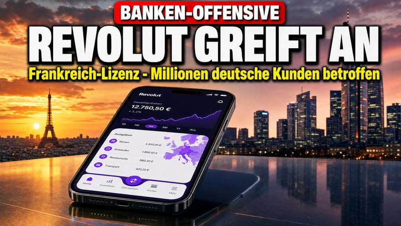 Revolut greift an: Was die Frankreich-Lizenz für deutsche Kunden bedeutet