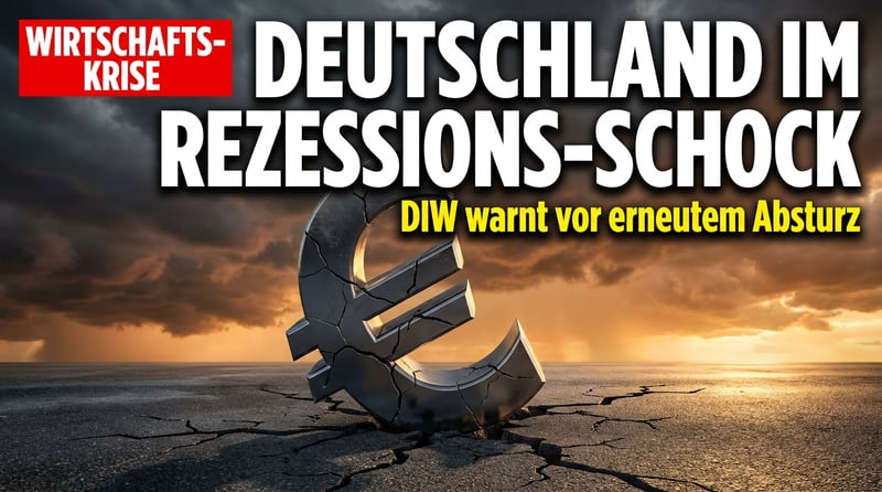 Rezession reloaded: Deutschland taumelt zurück in den wirtschaftlichen Abgrund