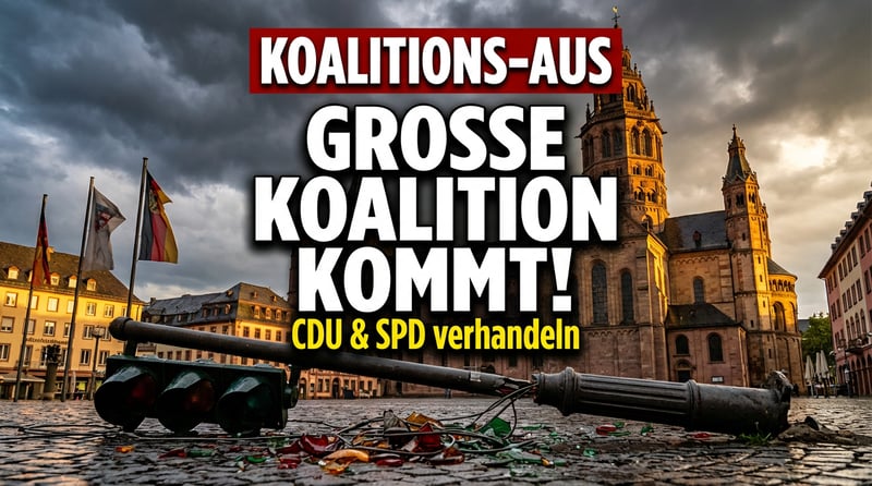 Rheinland-Pfalz: Ampel-Trümmer beiseite geräumt – CDU und SPD steuern auf historische Große Koalition zu