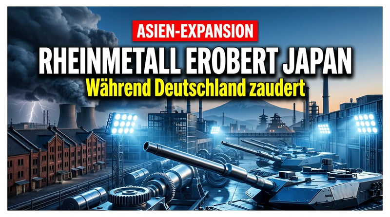 Rheinmetall greift nach Fernost: Während Deutschland zaudert, erobert ein Rüstungsriese die Welt