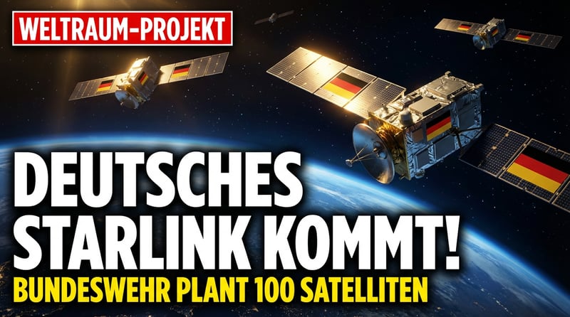 Rheinmetall und OHB planen deutschen Starlink-Konkurrenten für die Bundeswehr