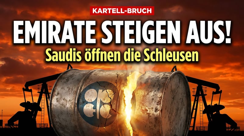 Riss im Ölkartell: Emirate verlassen die OPEC – Saudis öffnen die Schleusen