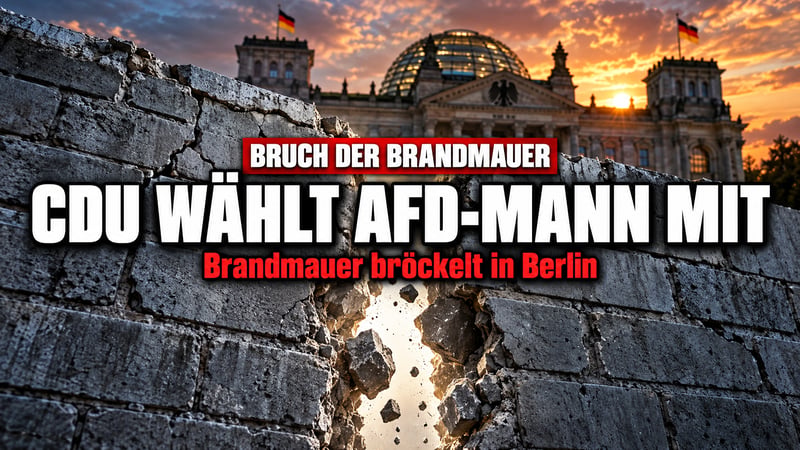 Riss in der Brandmauer: Berliner CDU will AfD-Mann zum Vize-Bürgermeister machen