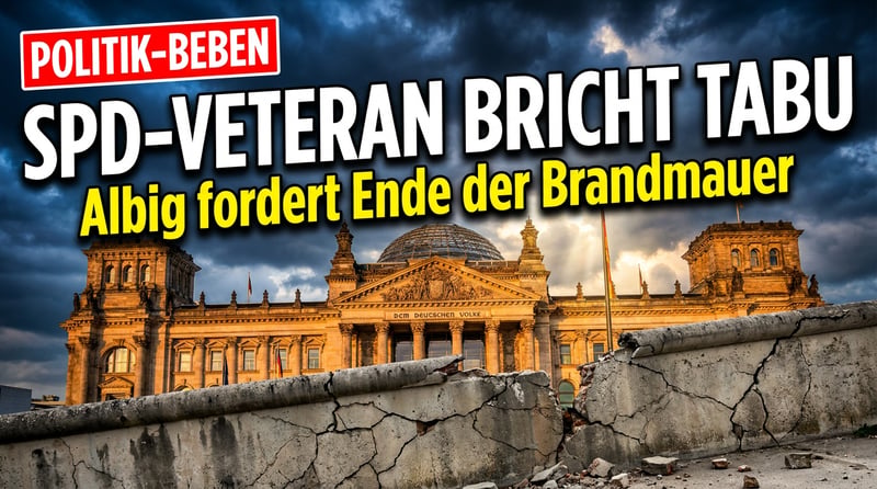 Riss in der Brandmauer: SPD-Veteran Albig fordert das Ende der politischen Selbstkasteiung