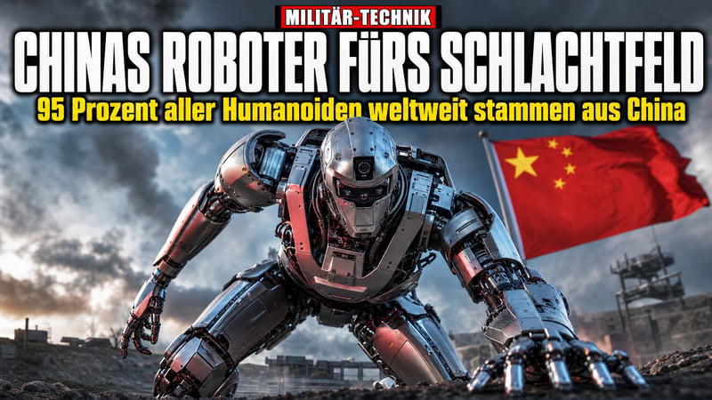Roboter-Armee aus Peking: China rüstet Humanoide fürs Schlachtfeld