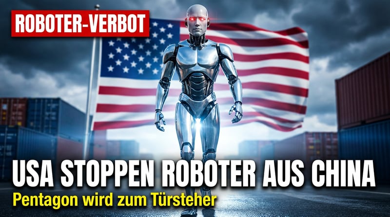 Roboter-Bann in Washington: Warum die USA plötzlich Angst vor blechernen Trojanern haben