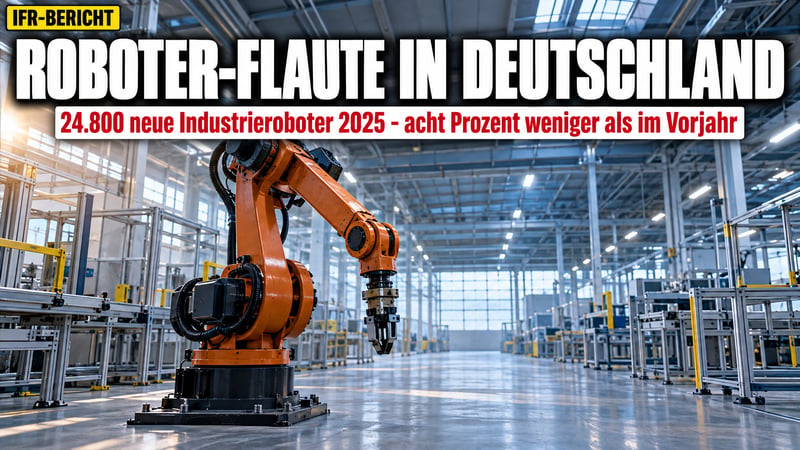 Roboter-Flaute: Verschläft Deutschland die Fabrik der Zukunft?