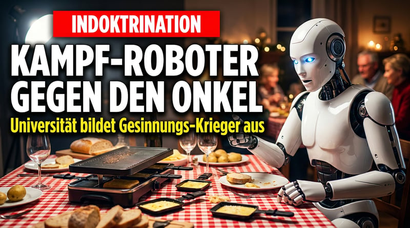 Roboter gegen den „rechten Onkel“: Wenn die Universität Siegen Schüler zu Gesinnungskriegern erzieht