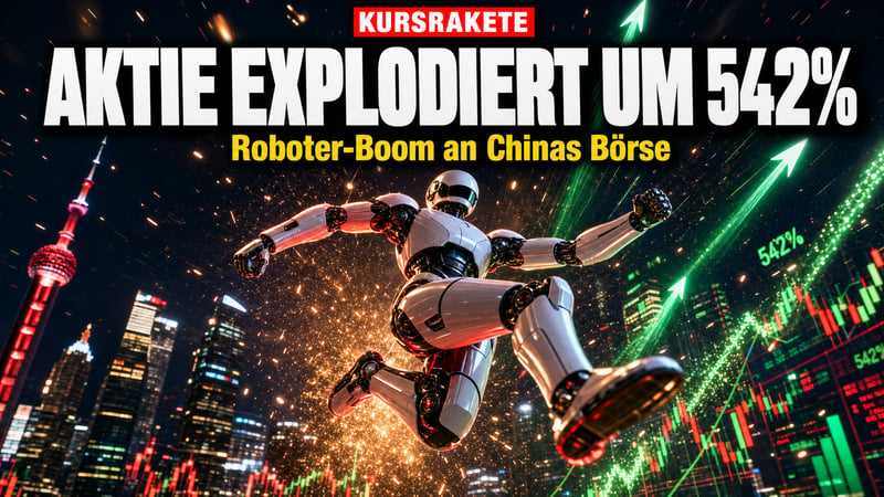 Roboter-Rausch in Shanghai: Unitree-Aktie explodiert um 542 Prozent