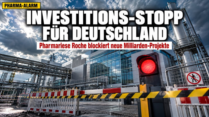 Roche zieht die Notbremse: Investitions-Stopp für Deutschland!