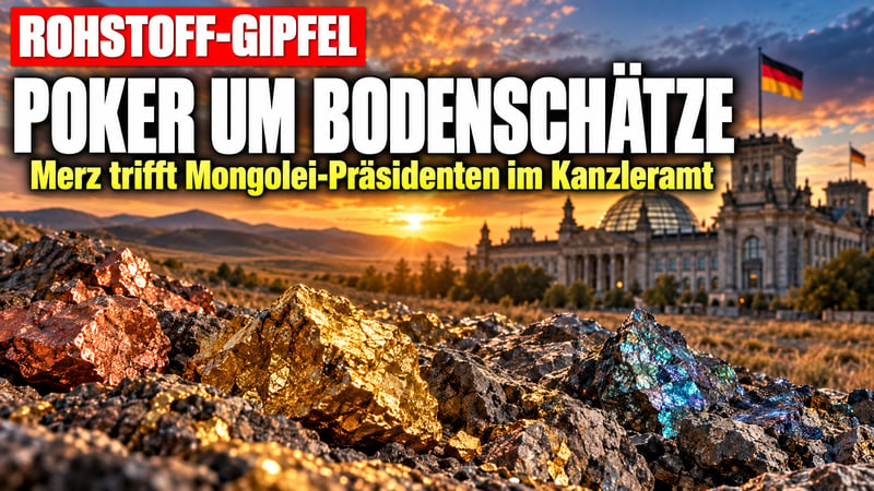 Rohstoff-Poker im Kanzleramt: Merz umgarnt die Mongolei