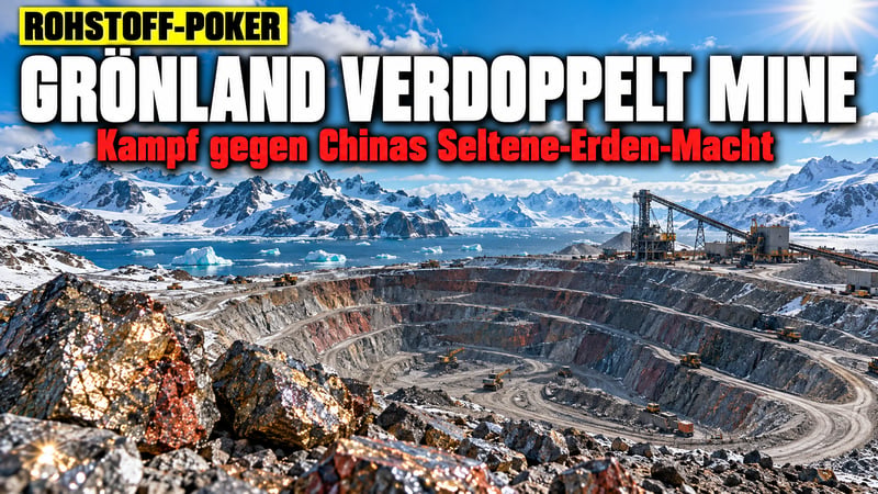 Rohstoff-Poker in der Arktis: Grönland-Mine will doppelt so groß werden!