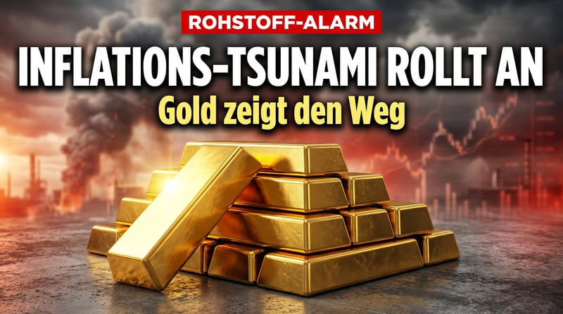 Rohstoff-Tsunami rollt an: Gold zeigt den Weg in die nächste Inflationswelle