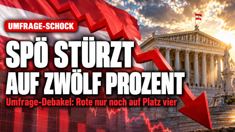 Rote Kernschmelze in Wien: SPÖ stürzt auf zwölf Prozent ab!