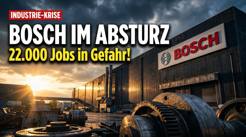Roter Alarm bei Bosch: Wenn selbst der Industrie-Riese ins Wanken gerät