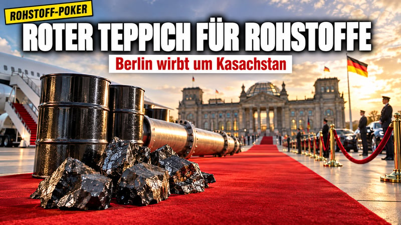 Roter Teppich für Astana: Wie Berlin um Kasachstans Rohstoffe wirbt