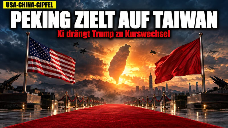 Roter Teppich für Peking: Xi lobt Trump – und zielt auf Taiwan!
