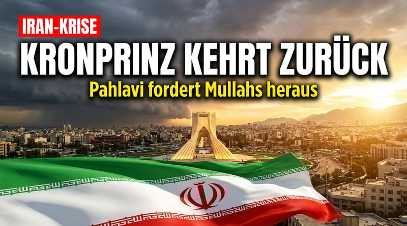 Rückkehr des Kronprinzen: Schah-Sohn Pahlavi fordert das Mullah-Regime heraus