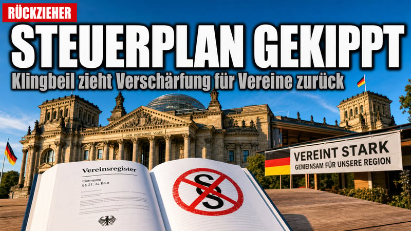 Rückzieher nach Aufschrei: Klingbeil kippt Steuerplan für Vereine