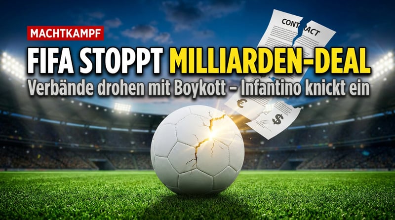 Rückzug in letzter Sekunde: Die Fifa kassiert ihren Milliarden-Ausverkauf ein