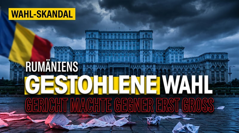 Rumäniens gestohlene Wahl: Wie Brüssels Lieblingsdemokraten ihren größten Gegner erst richtig groß machten