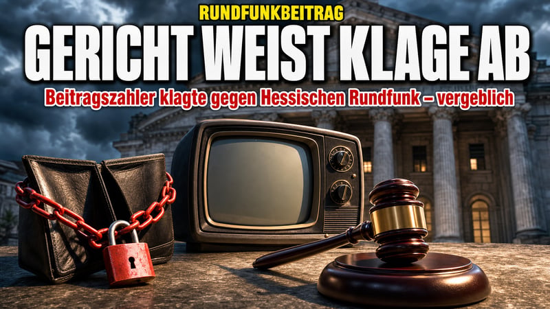 Rundfunkbeitrag-Urteil: „Bürger soll kapitulieren" – Kritiker entsetzt