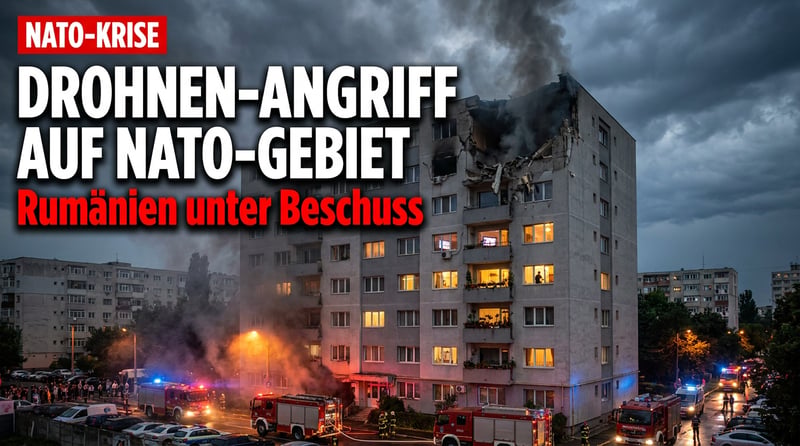 Russische Drohne schlägt in rumänisches Wohnhaus ein – NATO-Ostflanke gerät unter Druck